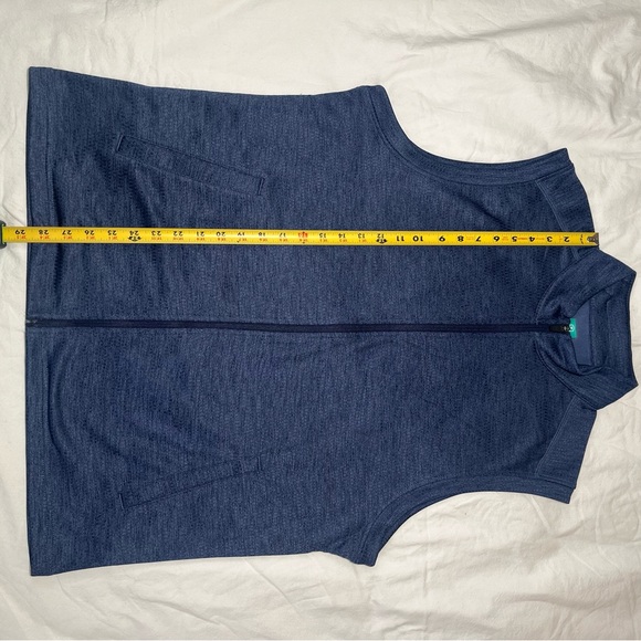 Pro Tour Men's Gray Zip-Up Vest - Picture 8 of 12